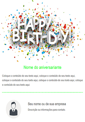 Template Aniversário 2