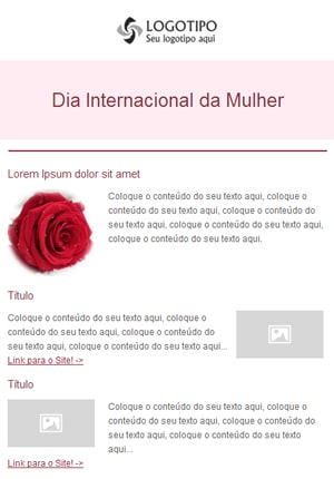 Template Dia da Mulher 2