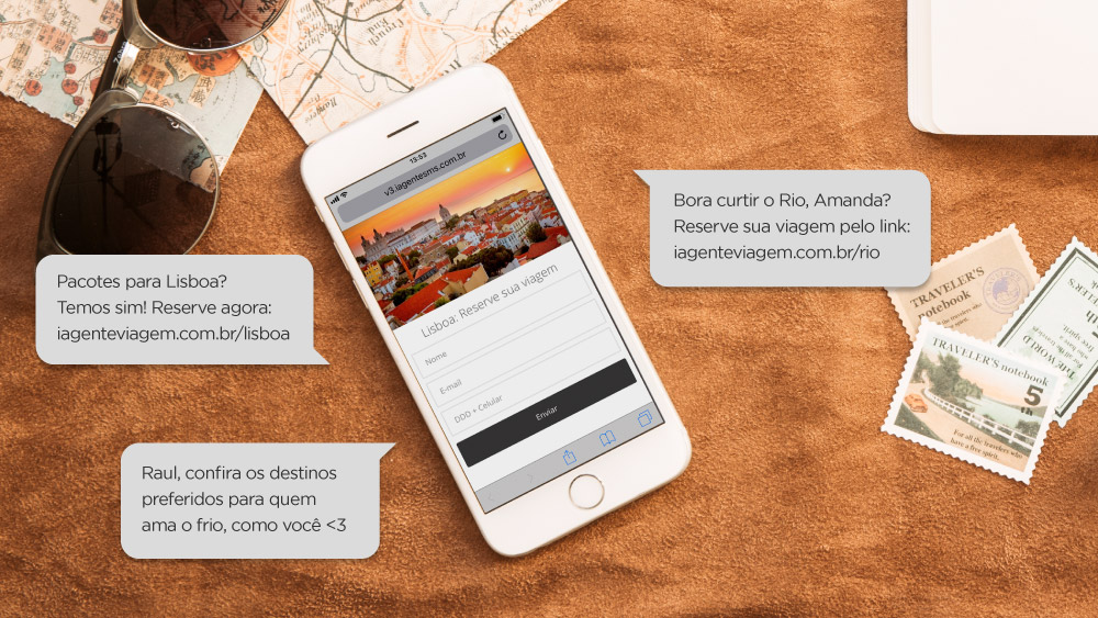 landing pages mobile