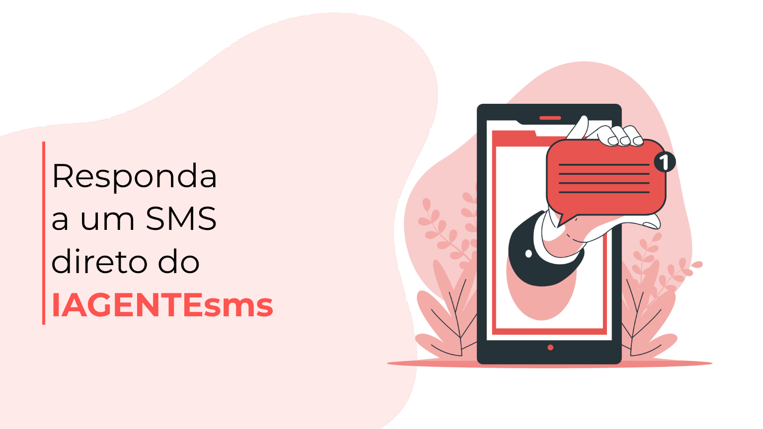 Responda a um SMS direto do IAGENTEsms