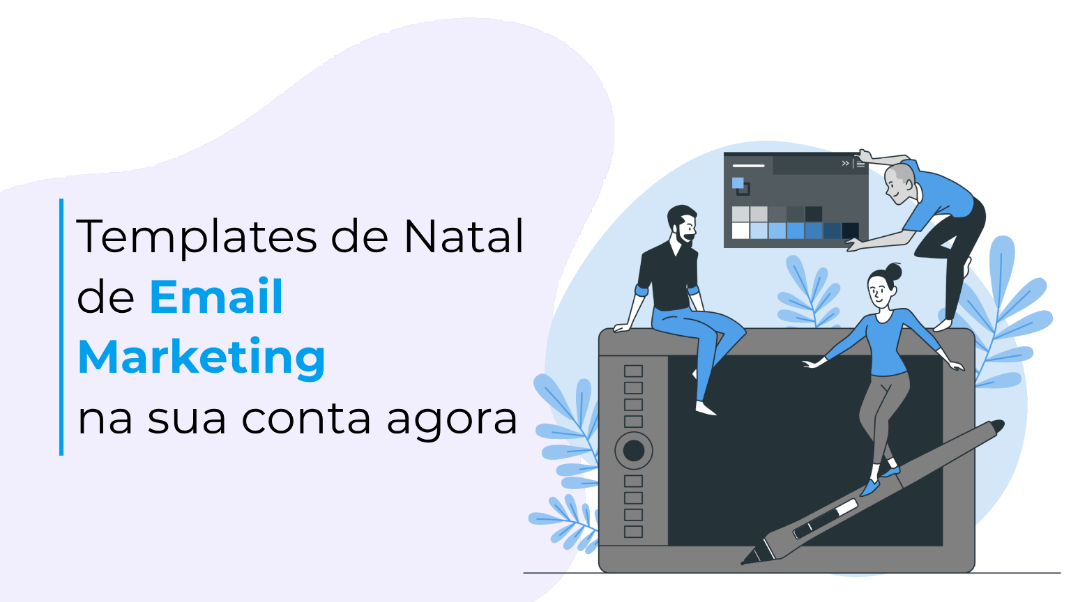 Templates de Natal de Email Marketing na sua conta agora
