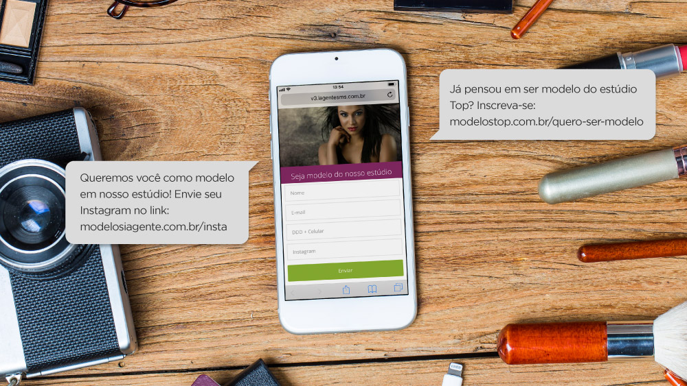 landing pages mobile