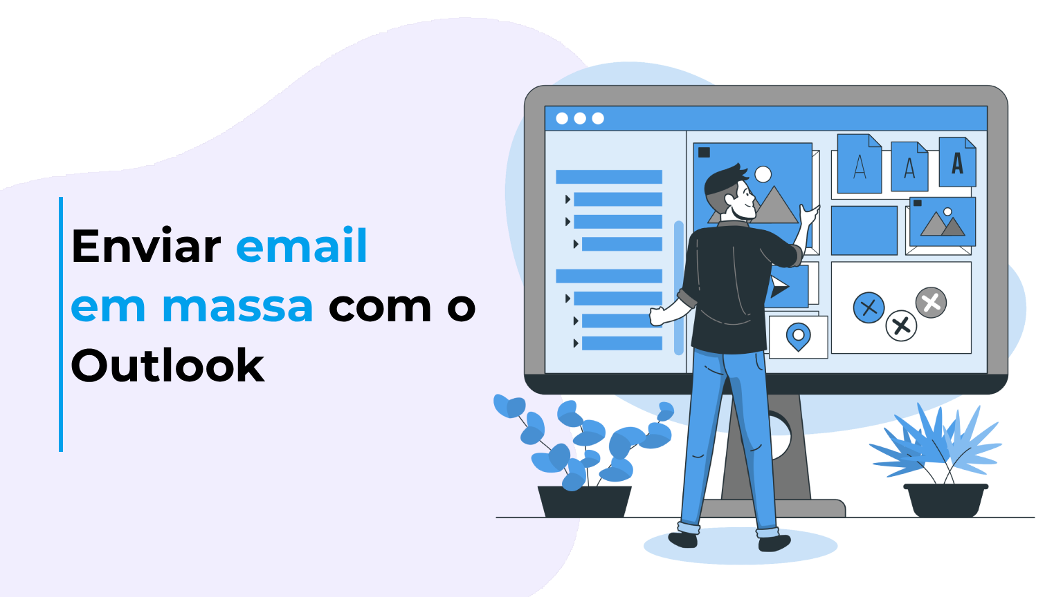 Enviar email em massa com o Outlook