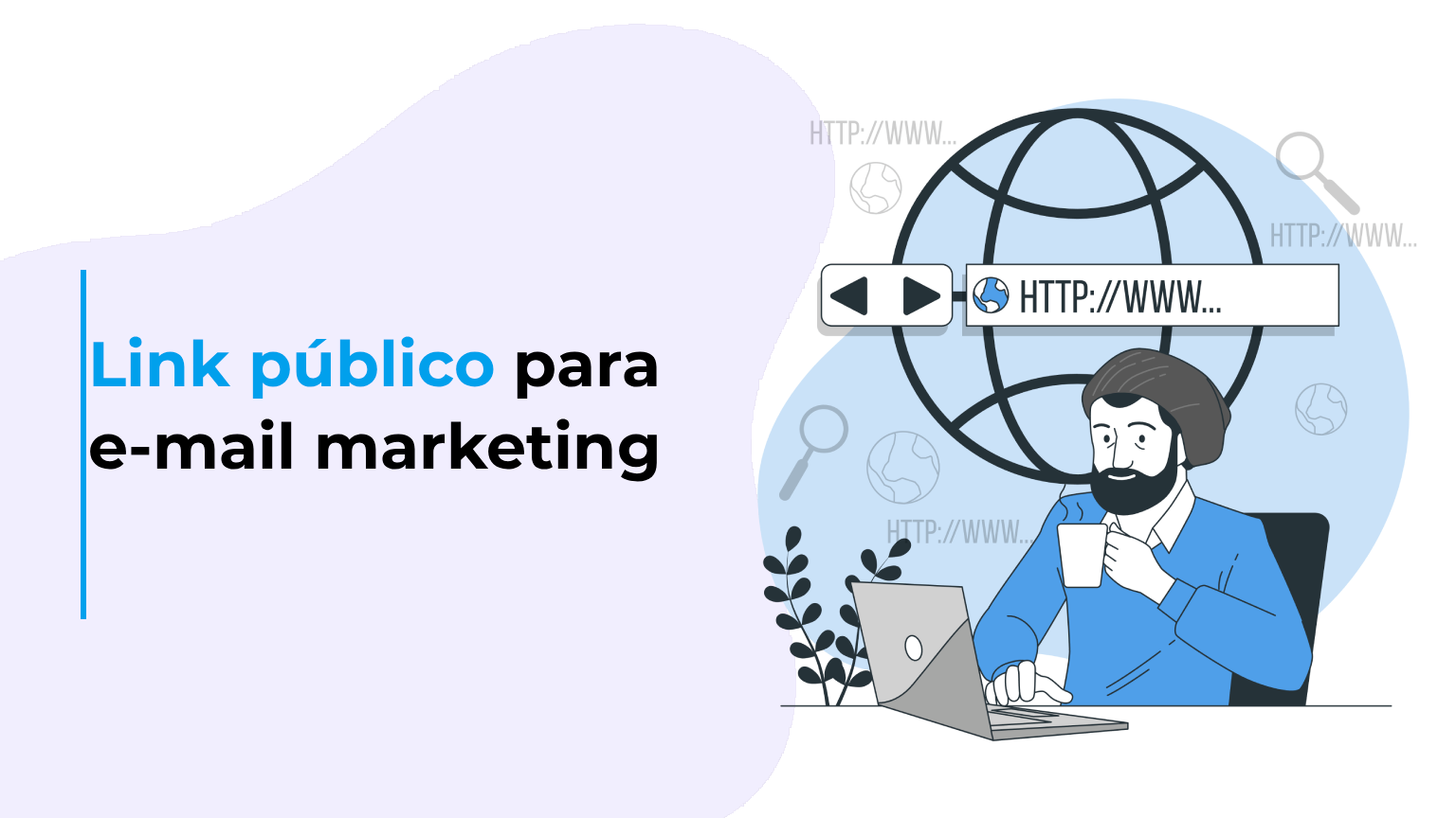 Links públicos para e-mail marketing