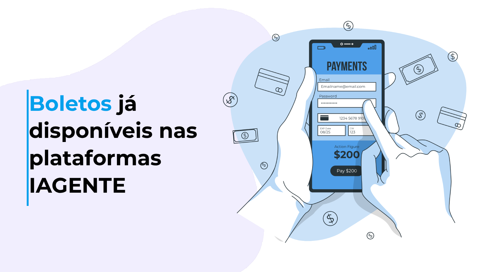 Boletos já disponí­veis nas plataformas IAGENTE