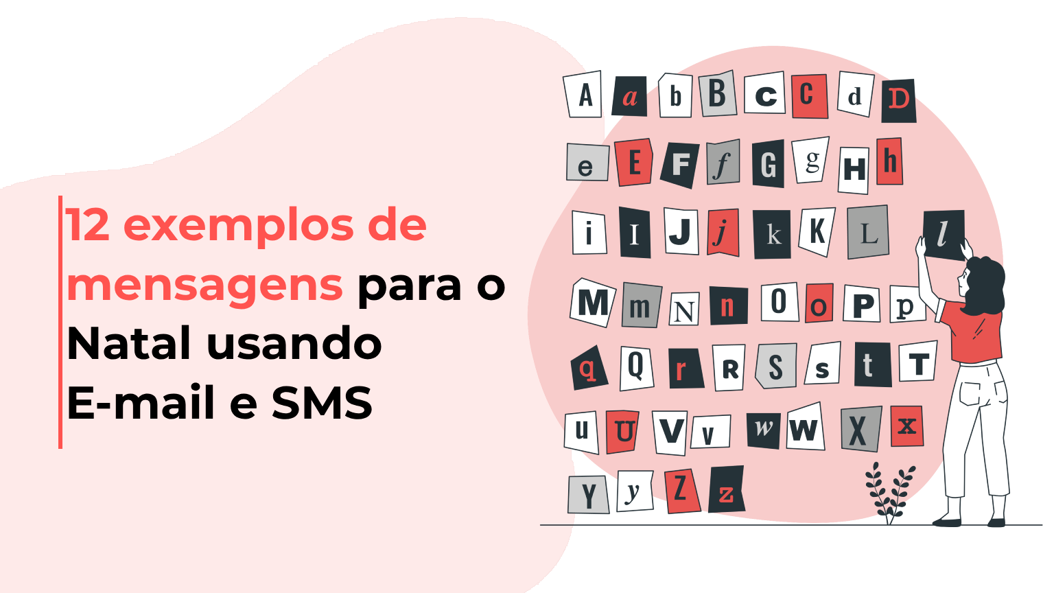 12 exemplos de mensagens para o Natal usando E-mail e SMS