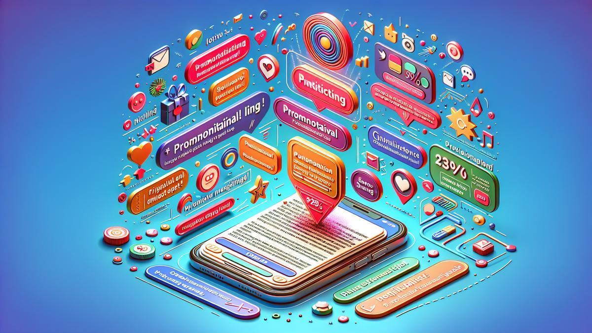 Notificações Promocionais Atrativas