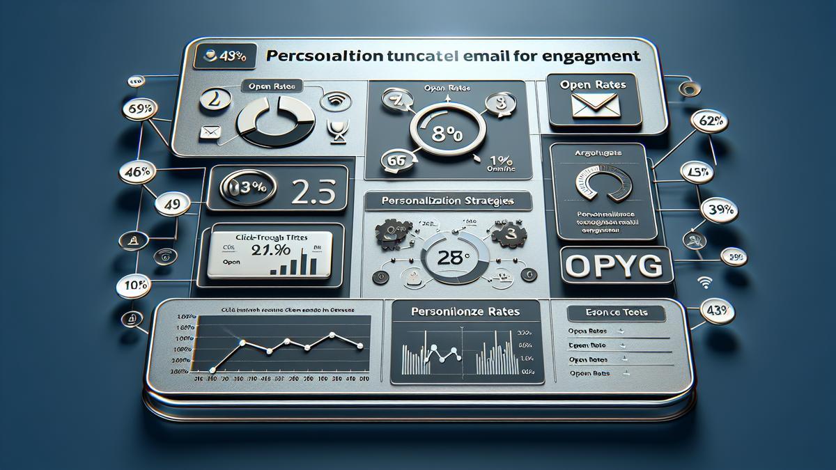 Taxas de Abertura e Engajamento Taxas de Abertura e Engajamento estratégias de personalização em e-mail transacional